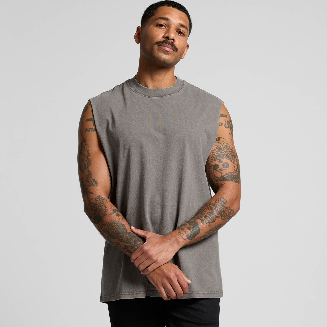 Heavy Faded Tank5084