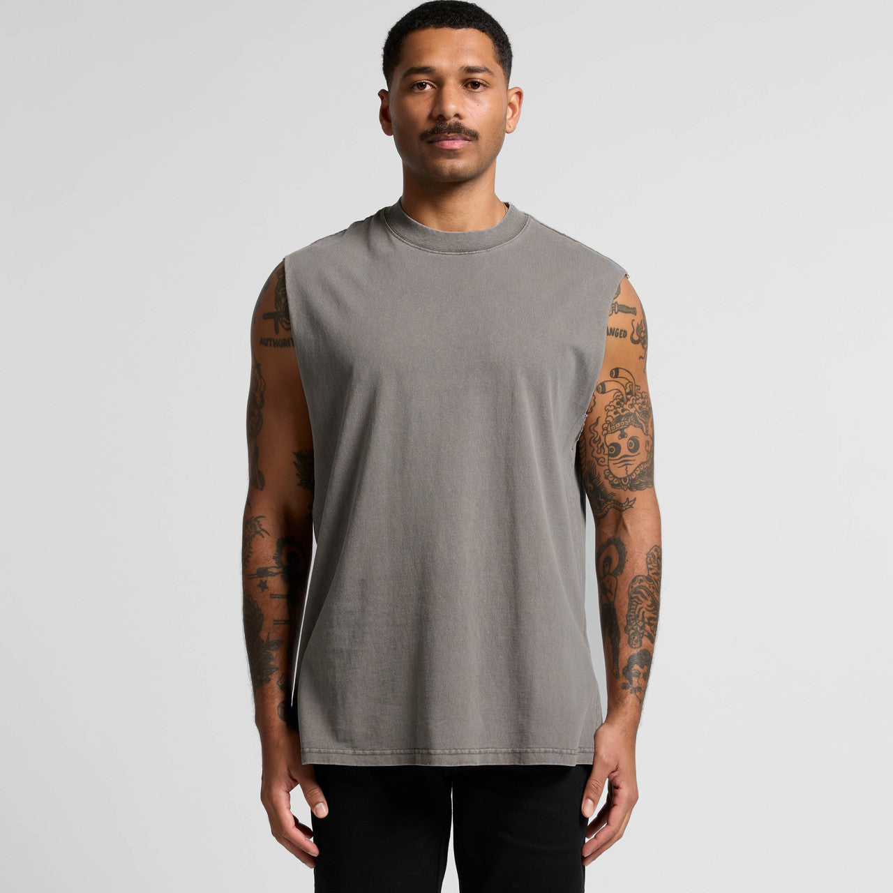 Heavy Faded Tank5084 - FADED BONE