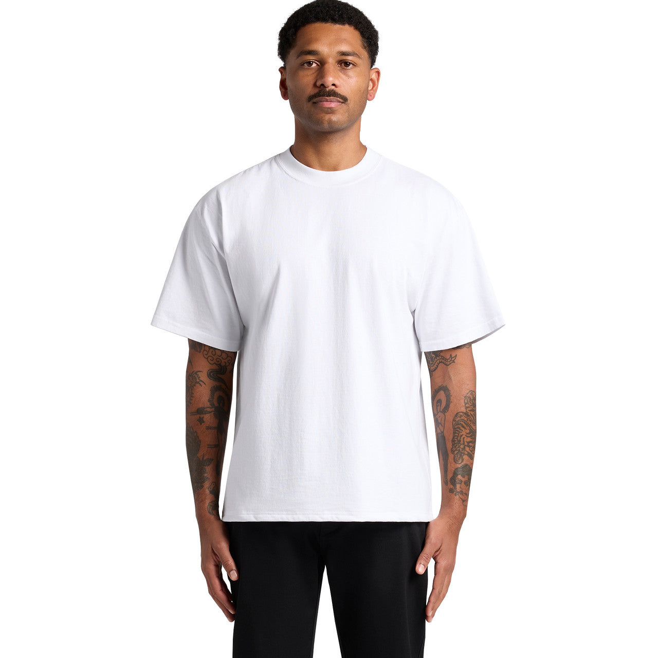 Heavy Faded Minus Tee [-5cm]5086
