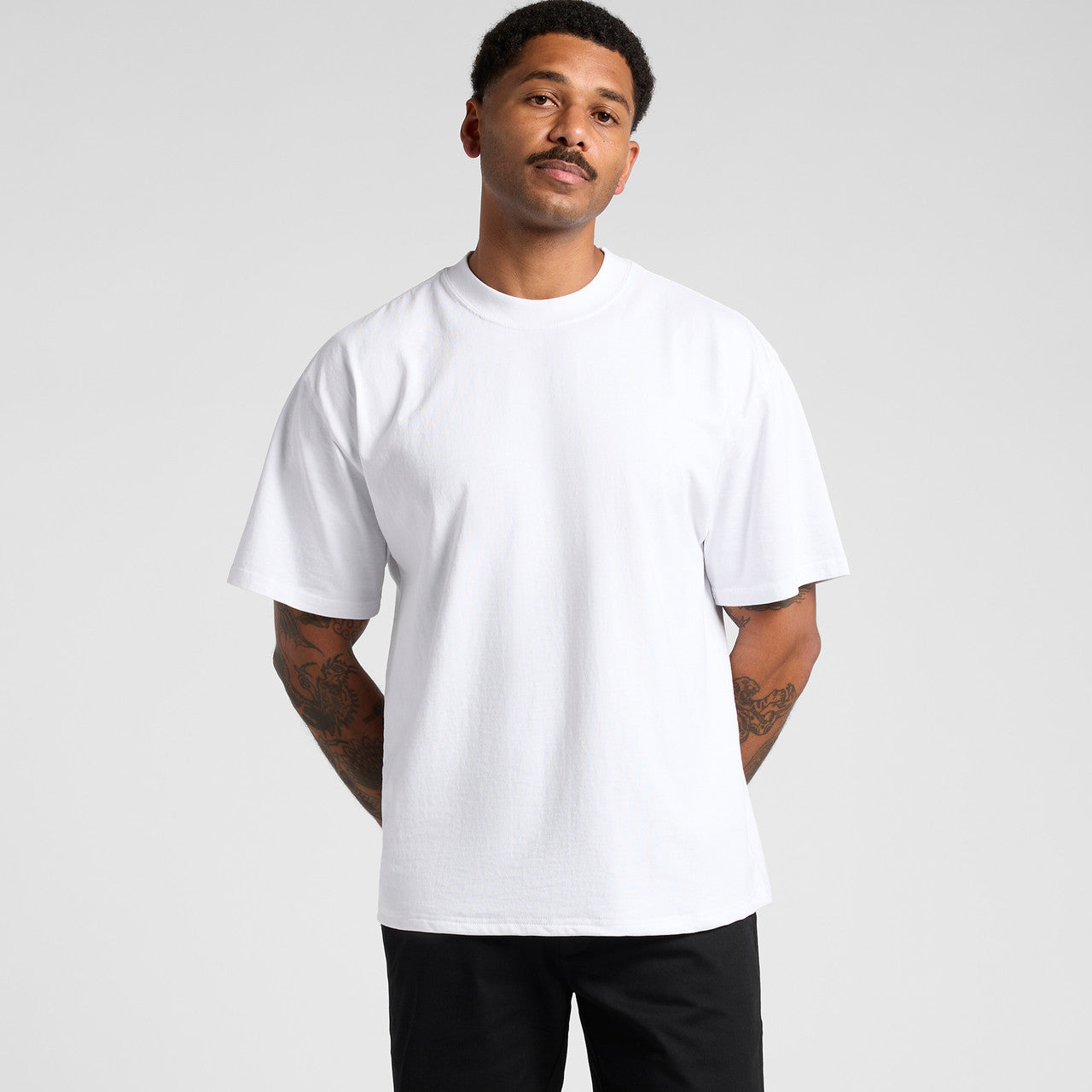 Heavy Faded Minus Tee [-5cm]5086