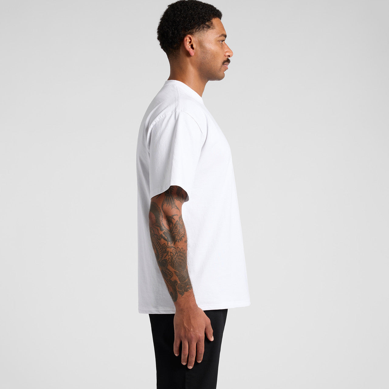 Heavy Faded Minus Tee [-5cm]5086