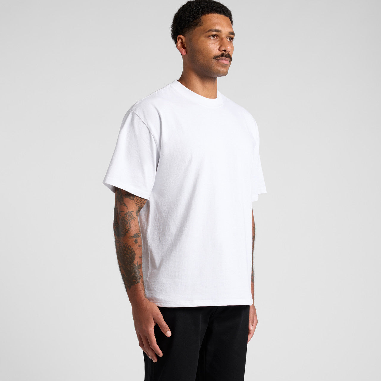 Heavy Faded Minus Tee [-5cm]5086