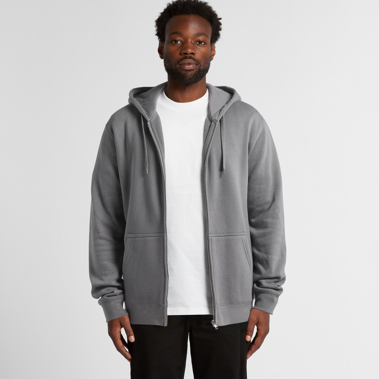 Stencil Zip Hood5104 - ECRU