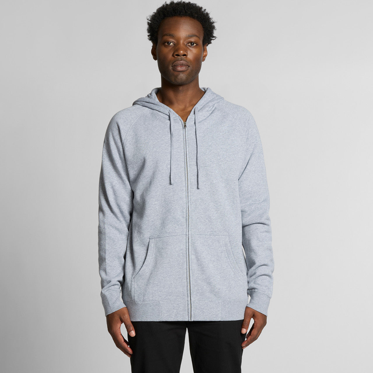 Supply Zip Hood5109 - GREY MARLE