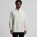 Stencil Half Zip Crew5125 - WHITE MARLE