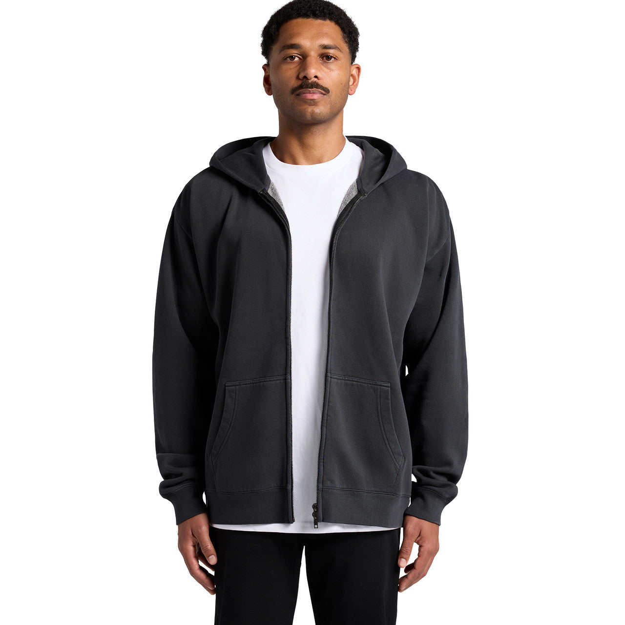 Relax Faded Zip Hood5170
