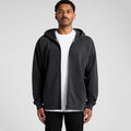 Relax Faded Zip Hood5170 - FADED GREY