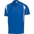 Air Flow Contrast Mesh ‘N’ Piping Polo - Short sleeve - Black/Red/White