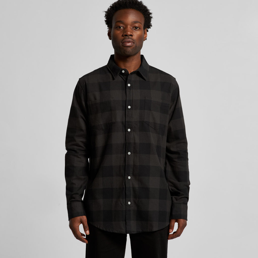 Check Shirt5417 - COAL/BLACK