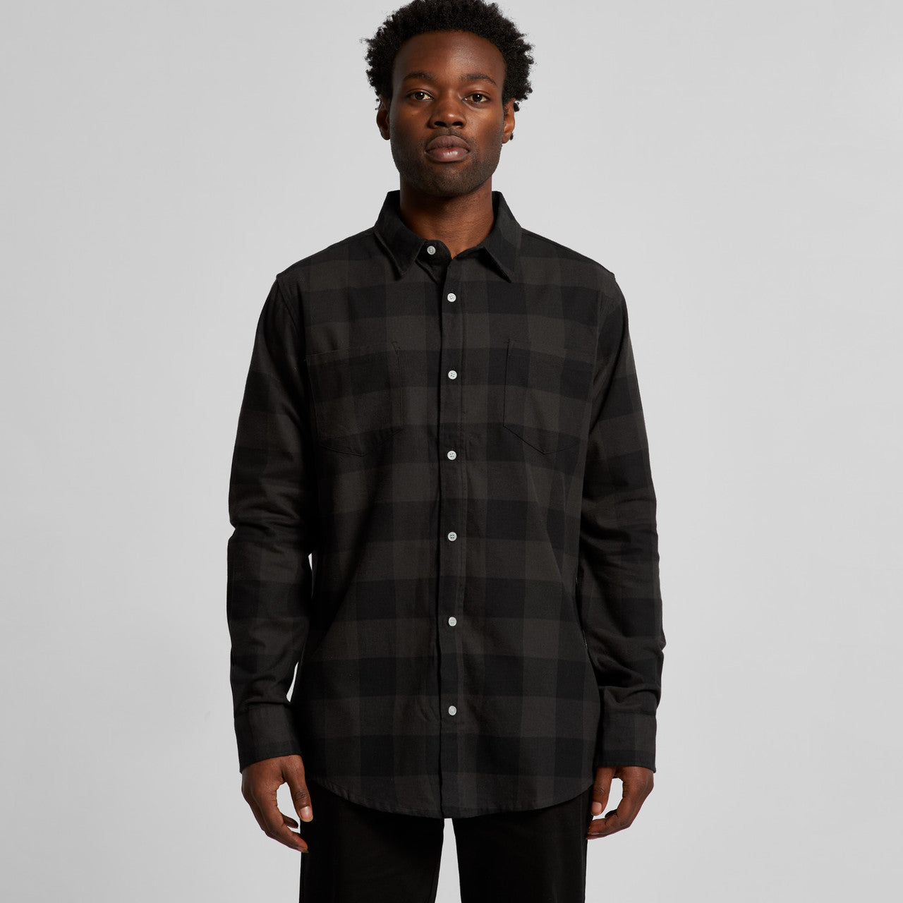 Check Shirt5417 - COAL/BLACK