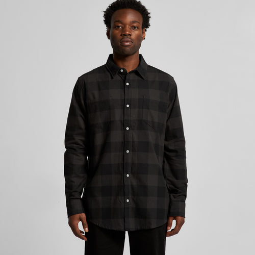 Check Shirt5417 - COAL/BLACK