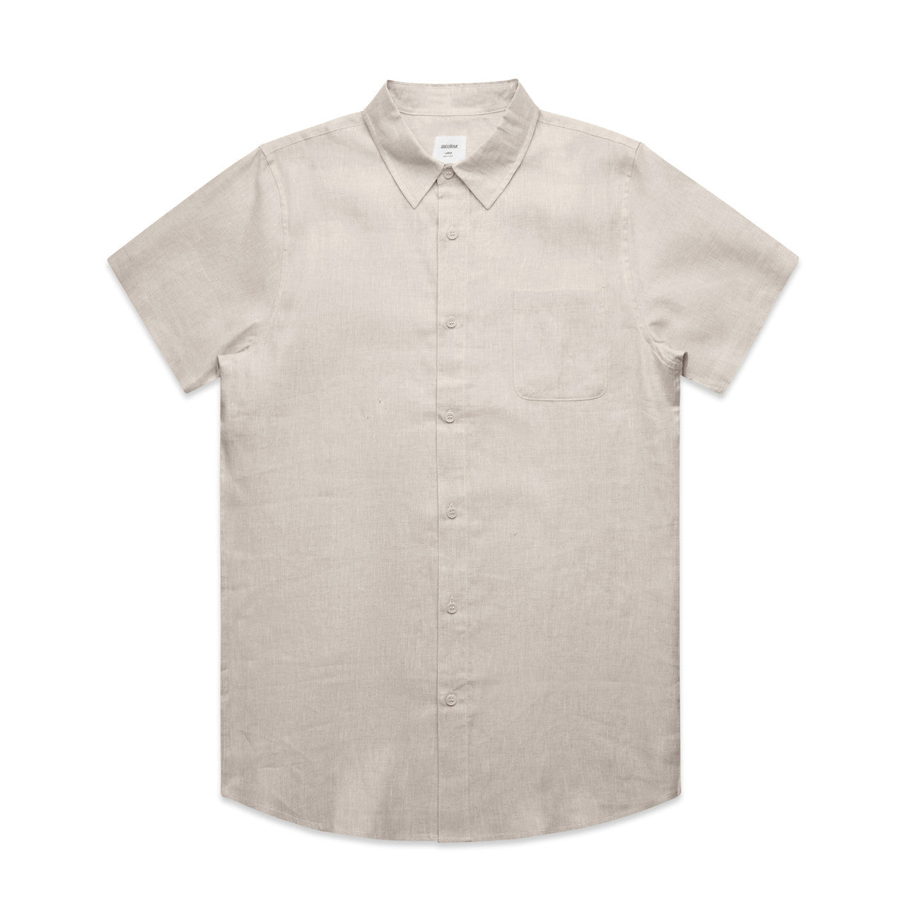 Linen S/S Shirt5420S - NATURAL