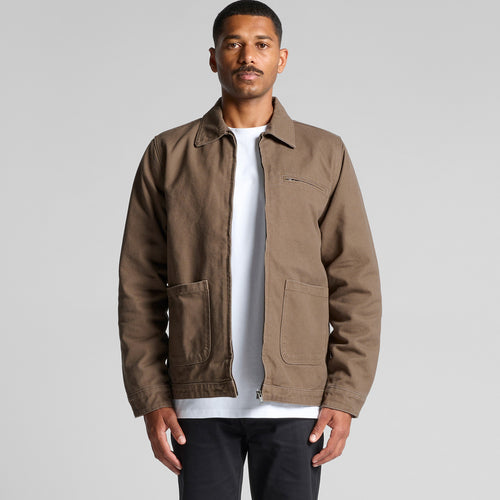 Canvas Heavy Jacket5527 - WALNUT
