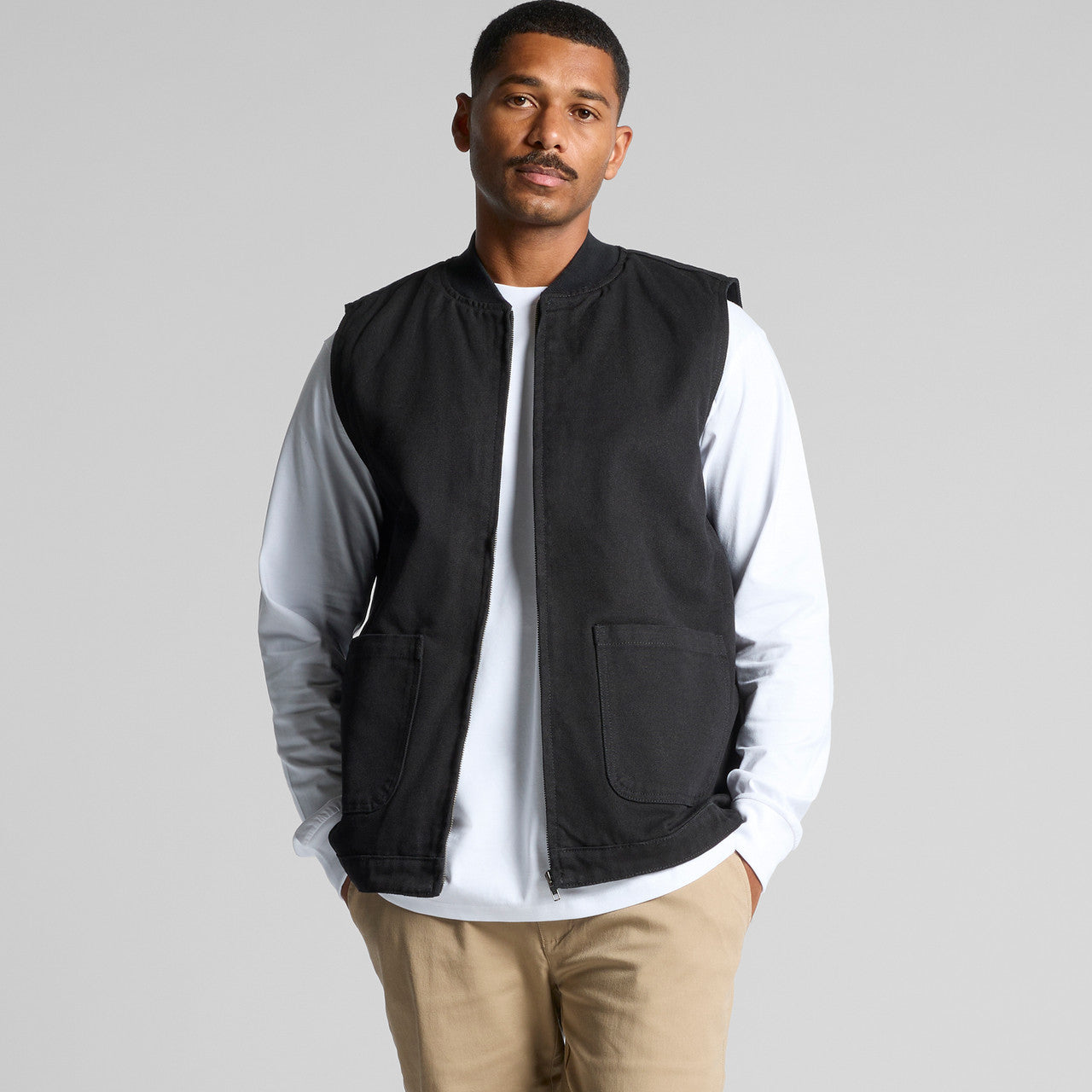 Canvas Heavy Vest5528