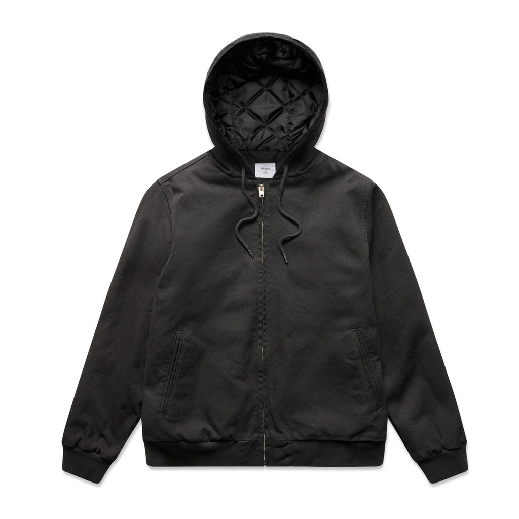 Canvas Bomber Hood Jacket5532