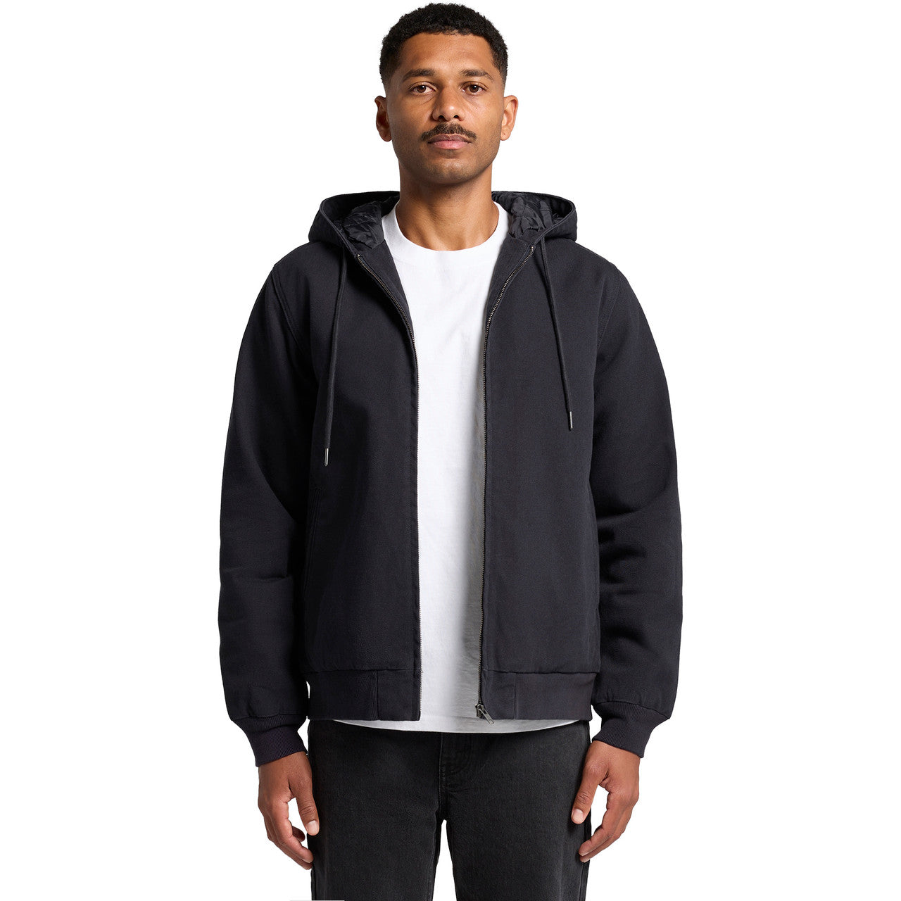Canvas Bomber Hood Jacket5532