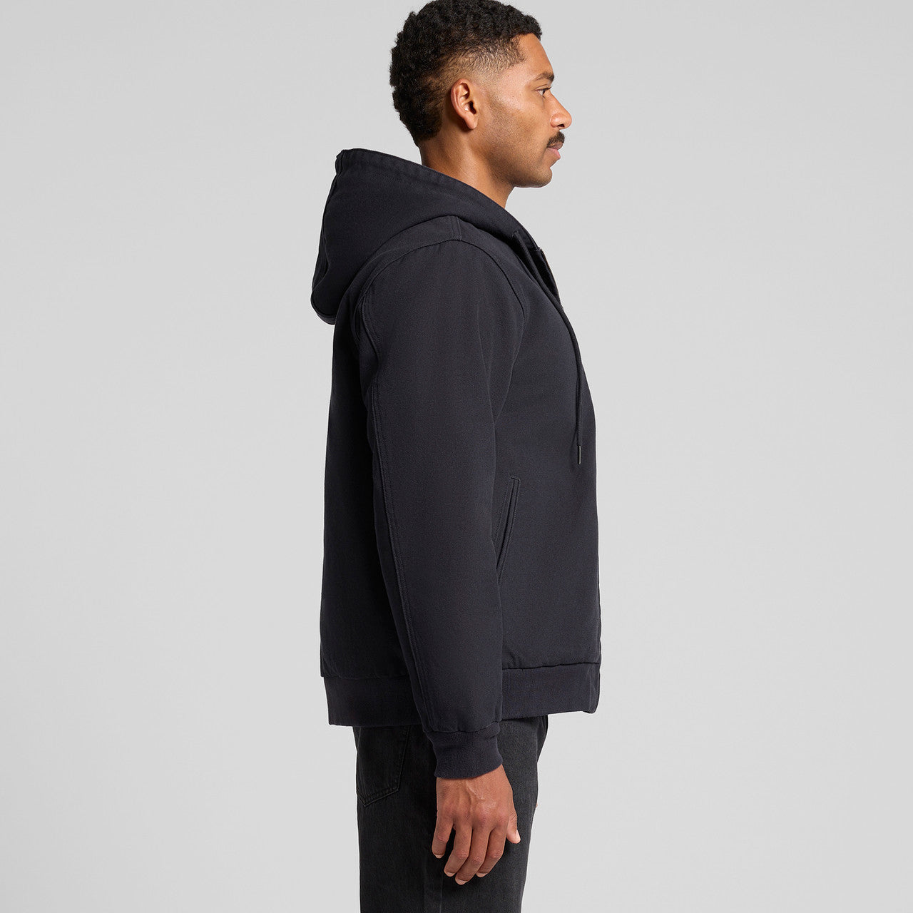 Canvas Bomber Hood Jacket5532