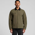 Canvas Cord Collar Jacket5533 - ARMY