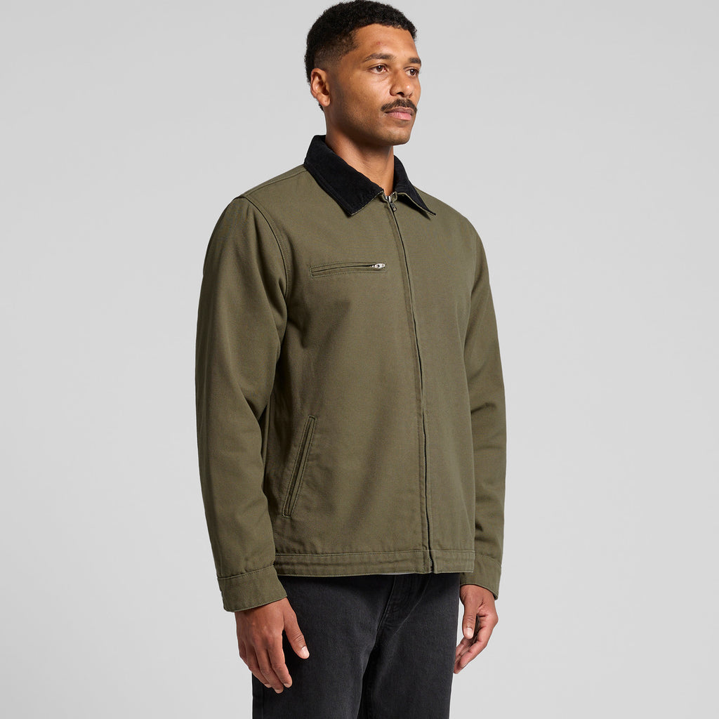 Canvas Cord Collar Jacket5533