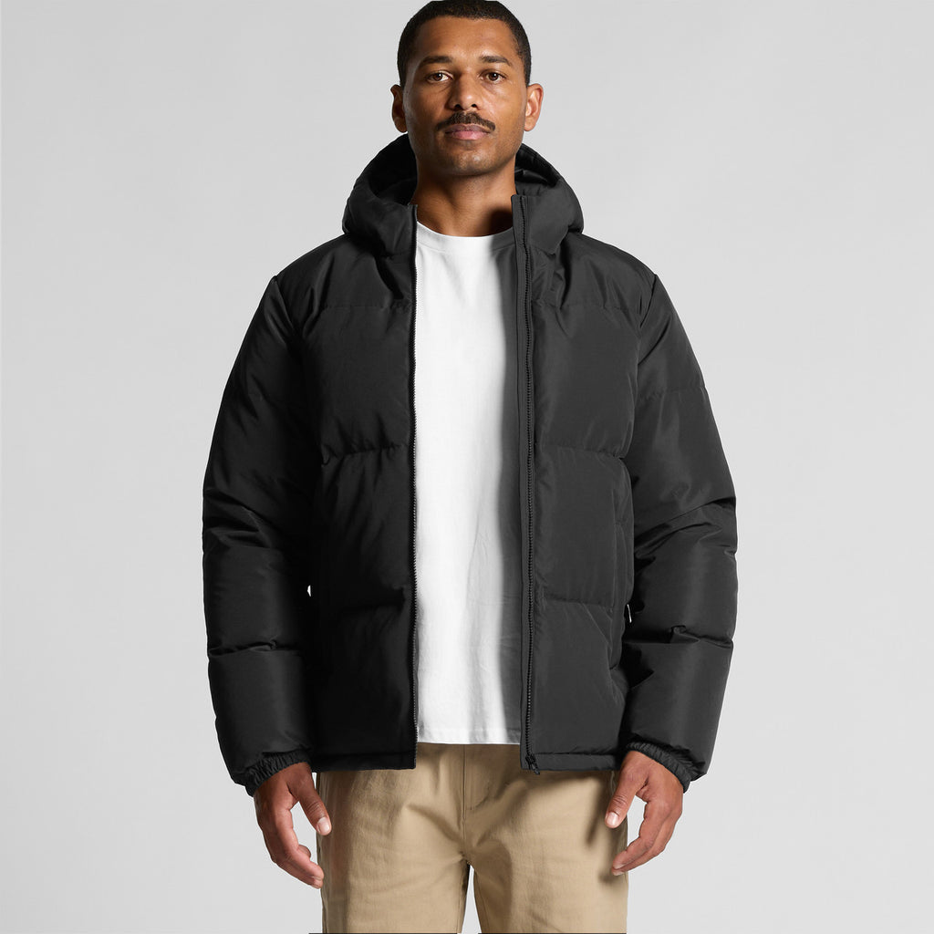 Hooded Puffer Jacket5590 - BLACK