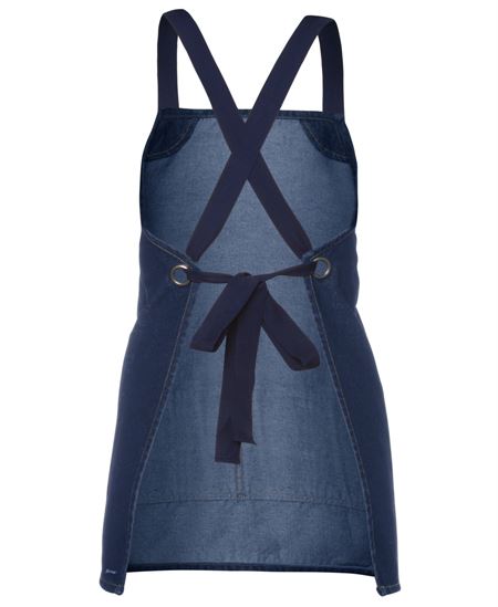 JB's Cross Back 65x71 Bib Denim Apron (Without Straps)