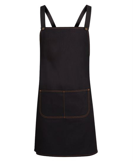 JB's Cross Back Denim Apron (Without Straps)