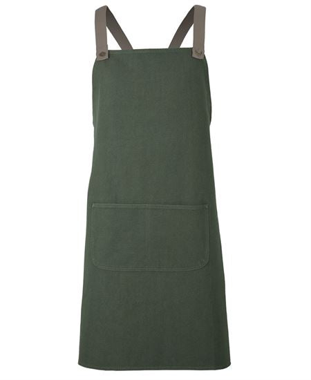 JB's Cross Back Canvas Apron (Without Straps)