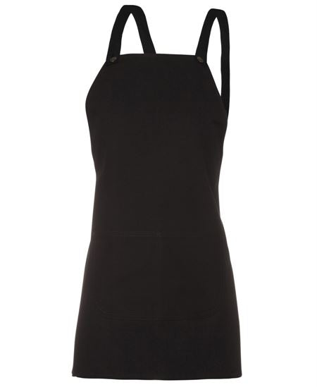 JB's Cross Back 65x71 Bib Canvas Apron (Without Straps)