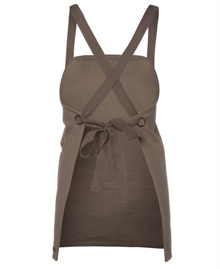 JB's Cross Back 65x71 Bib Canvas Apron (Without Straps)