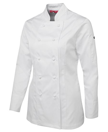 JB's Ladies L/S Chef's Jacket - 1 Colour(s) available