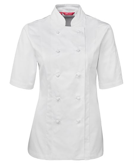 JB's Ladies S/S Chef's Jacket