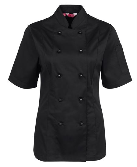 JB's Ladies S/S Chef's Jacket