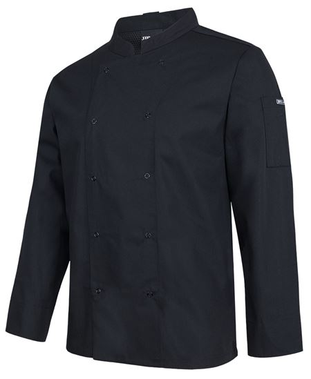 JB's L/S Snap Button Chefs Jacket - 2 Colour(s) available