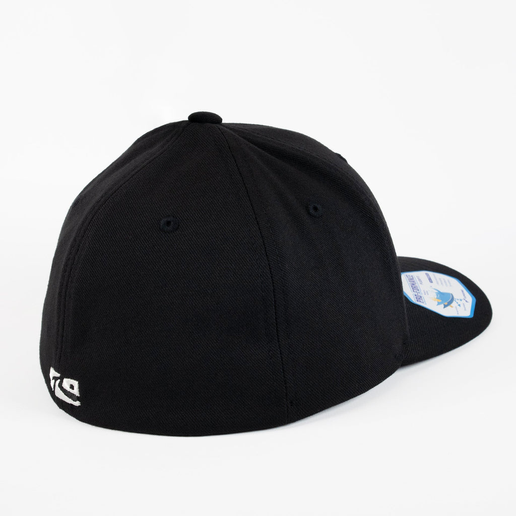 RUSTY | CHRONIC 4 FLEXFIT CAP-BLACK