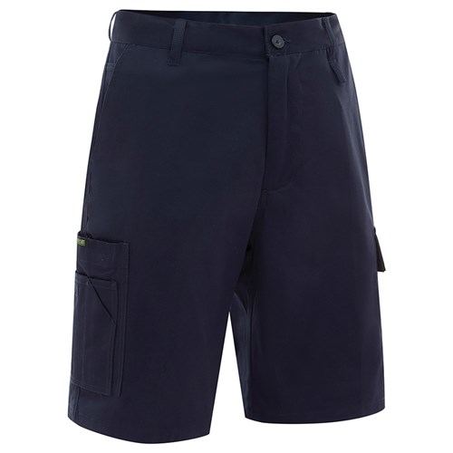Lightweight Cotton Drill Cargo Shorts Navy