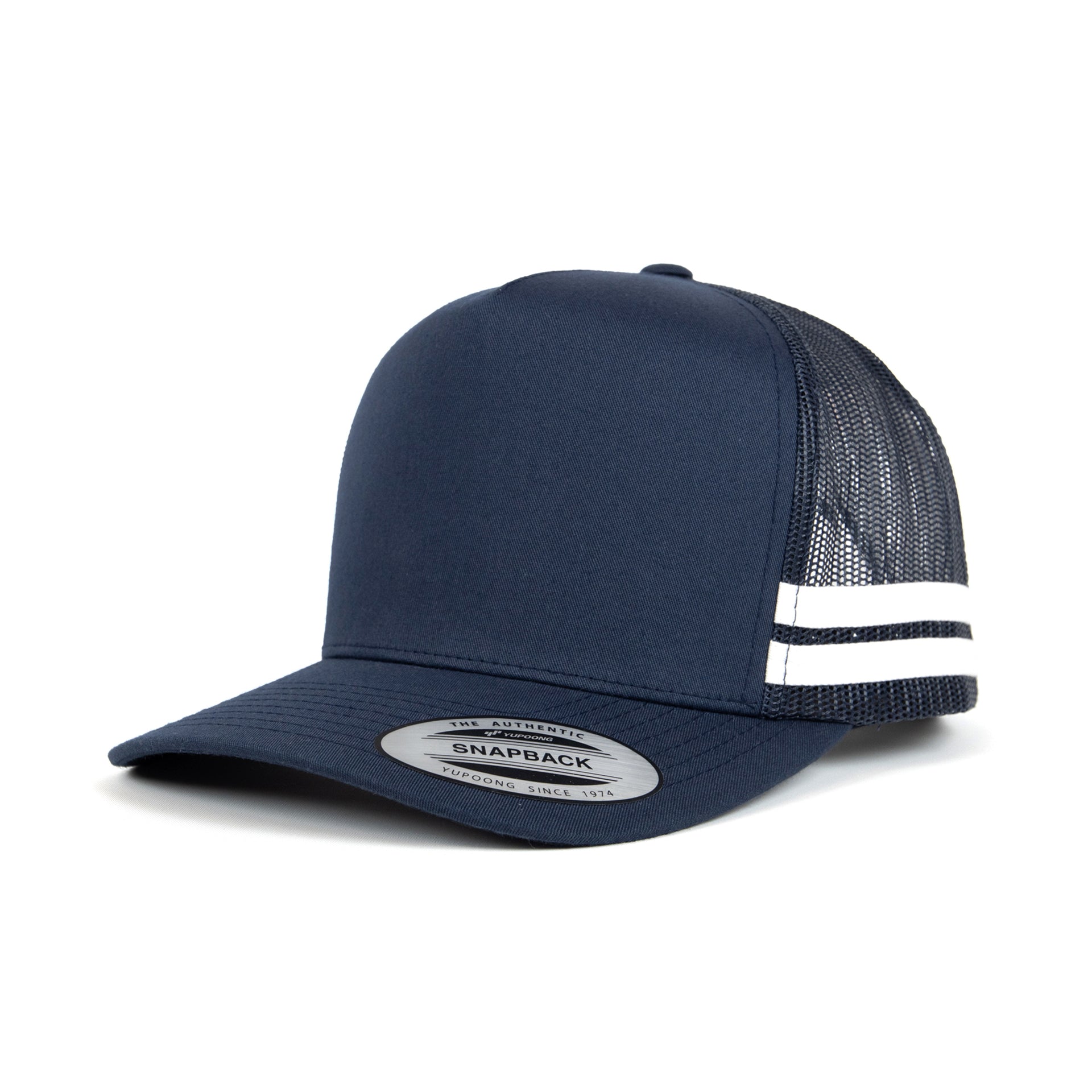 6507 Striped Trucker