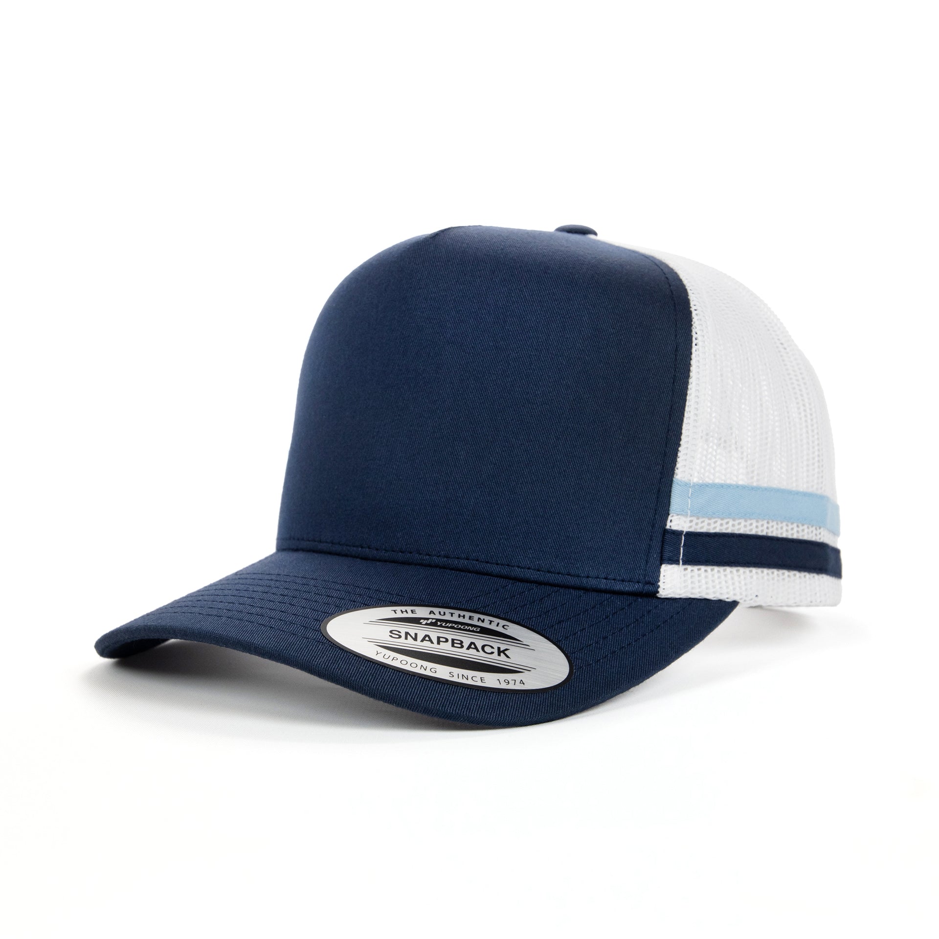 6507 Striped Trucker