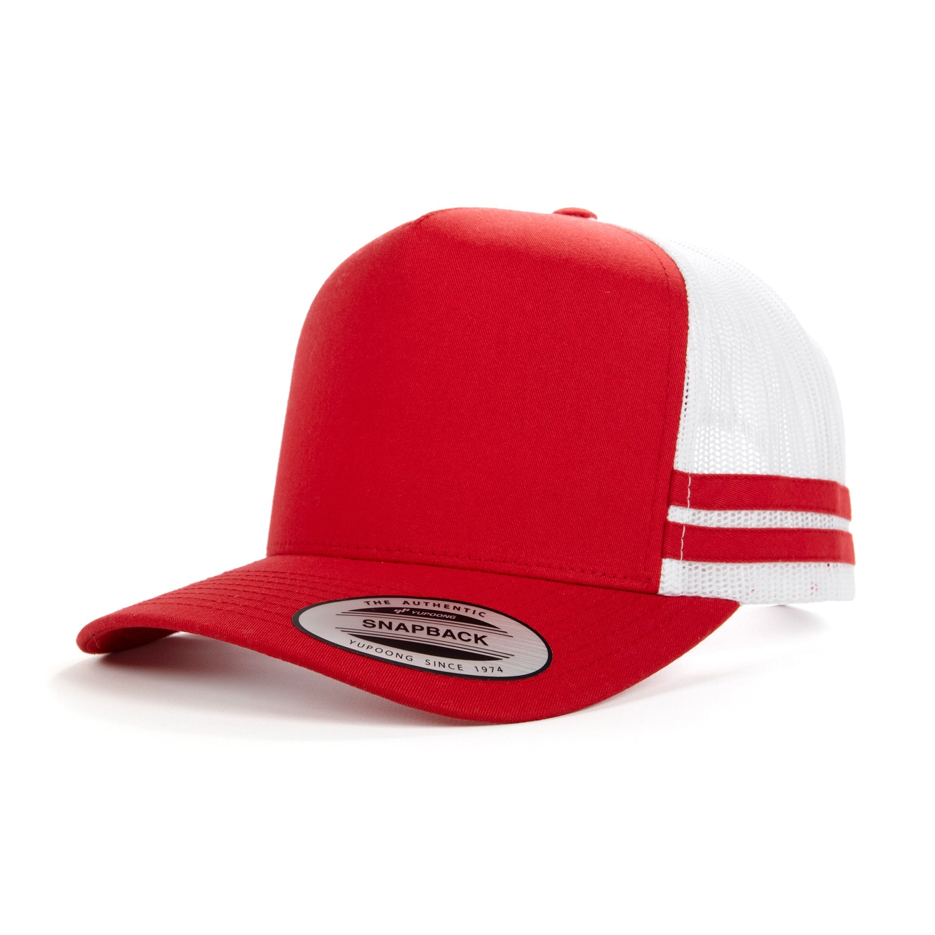 6507 Striped Trucker