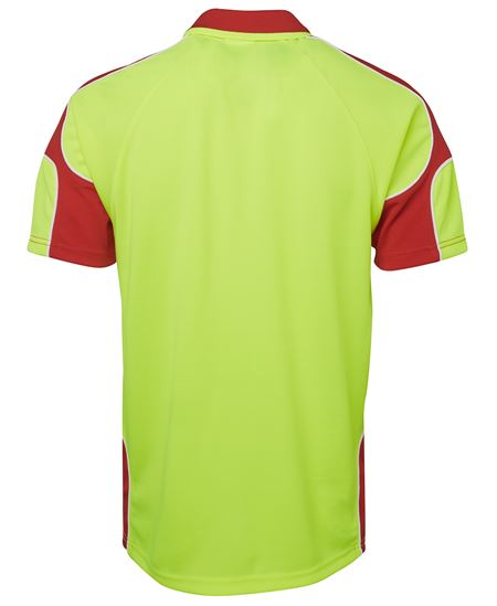 JB's Hi Vis S/S Arm Panel Polo