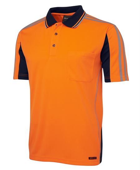 JB's Hi Vis S/S Arm Tape Polo - 2 Colour(s) available