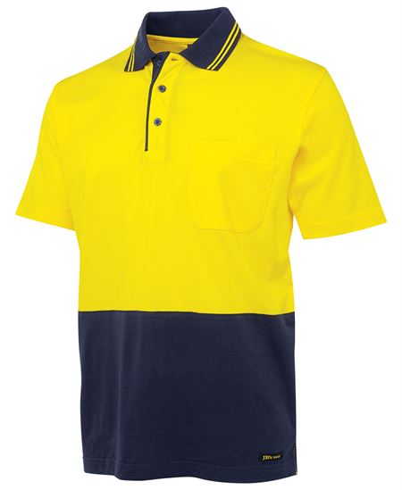 JB's Hi Vis S/S Cotton Polo