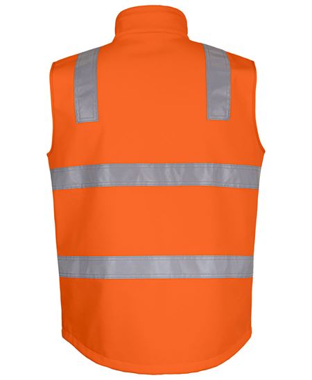 JB's Hi Vis (D+N) Softshell Vest
