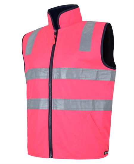 JB's Hi Vis 4602.1 (D+N) Reversible Vest - 5 Colour(s) available
