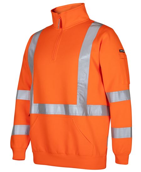 JB's NSW/QLD Rail (D+N) Zip X-Back Safety Vest