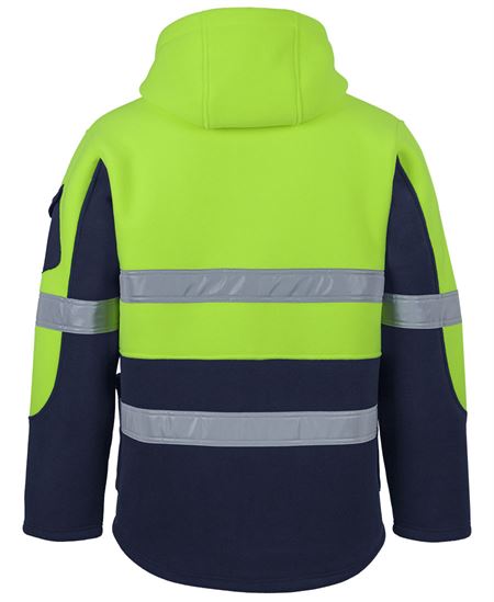 JB's Hi Vis D+N 450g Full Zip Shepherd Hoodie