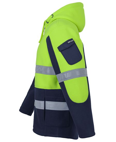 JB's Hi Vis D+N 450g Full Zip Shepherd Hoodie