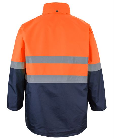 JB's Hi Vis (D+N) Long Line Jacket