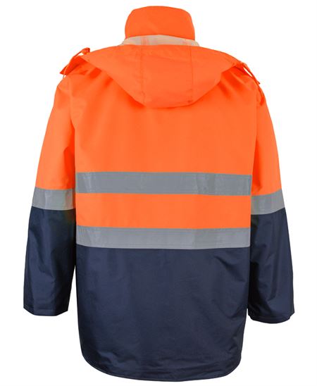 JB's Hi Vis (D+N) Long Line Jacket