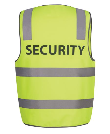 JB's Hi Vis (D+N) Safety Vest Print (Security / Visitor)