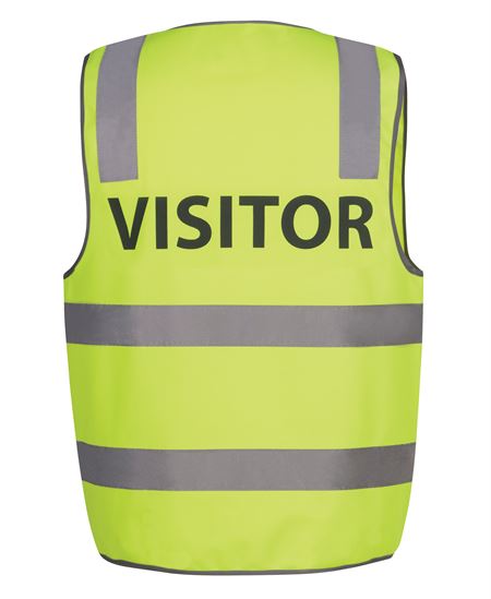 JB's Hi Vis (D+N) Safety Vest Print (Security / Visitor)